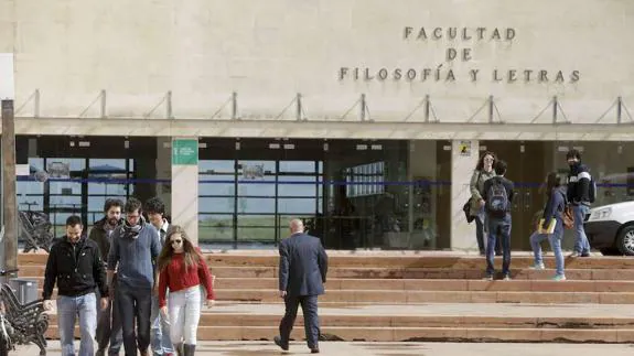 Facultad de Filosofía y Letras, en Cáceres.