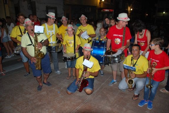 Charanga de Logrosán en fiestas. :: JSP