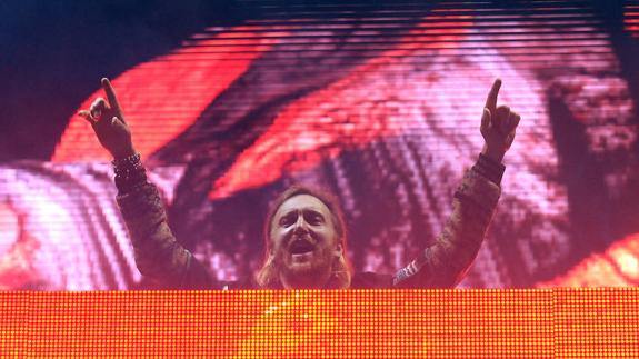 El dj francés David Guetta puso a bailar a miles de personas en Mérida