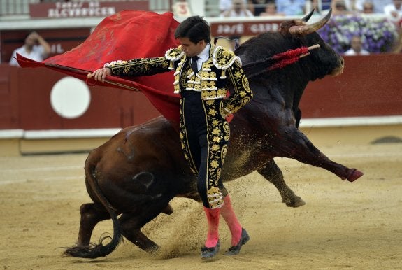José Garrido sustituyó a Roca Rey. :: efe