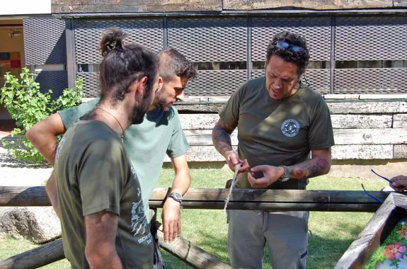 Los cursos se desarrollan en la finca Doña Blanca. :: e.d.