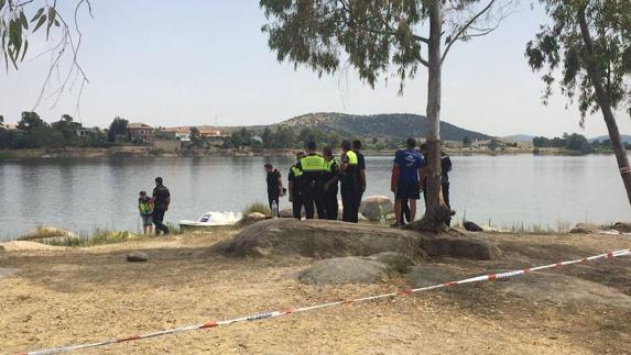 Pantano de Proserpina, donde falleció un joven este verano