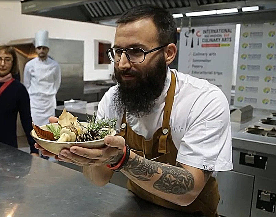 Así se elabora la tapa ganadora del Concurso Nacional de Pinchos y Tapas de Valladolid