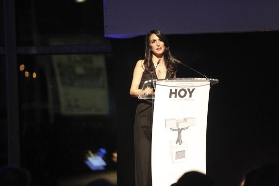 Isabel Vázquez presentó la gala. :: lorenzo cordero