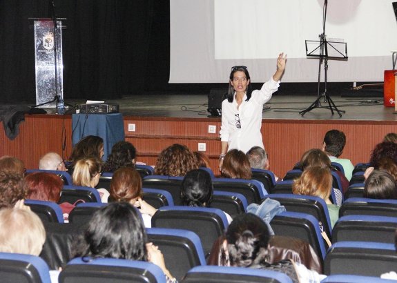 El CPR contó con Mar Romera en la inauguración del curso. :: Pablo