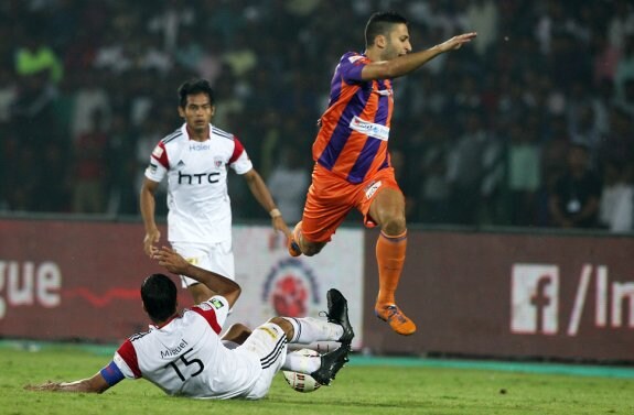 Iván Bolado jugó en 2014 en el Pune City indio. :: p. c.