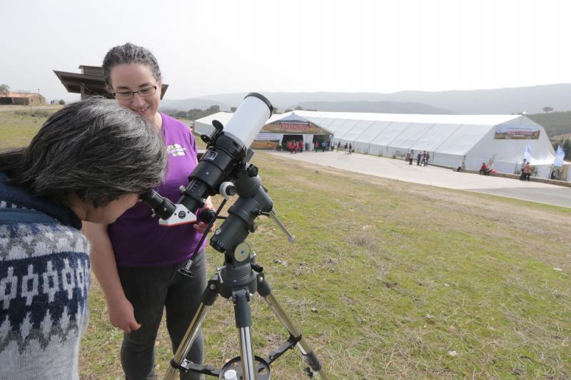 Observación de aves durante esta edición de FIO::