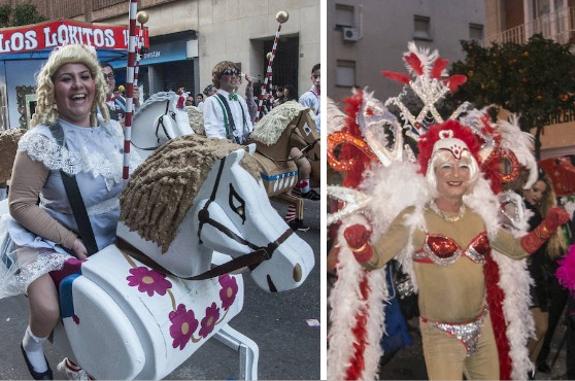 Lokitos y Le Moulin Colorao, ganadores en las categorías de grupo menor y artefactos. :: PAKOPÍ