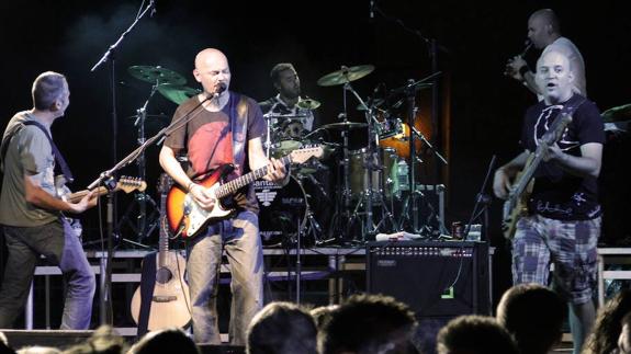 El grupo Celtas Cortos, durante su actuación el último festival Verasummer.