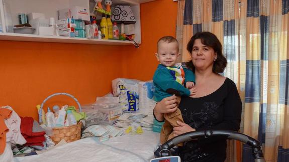Abel, un niño de Zafra, lleva dos años a la espera de un trasplante
