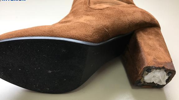 Detenida cuando intentaba meter droga en la cárcel escondida en un tacón