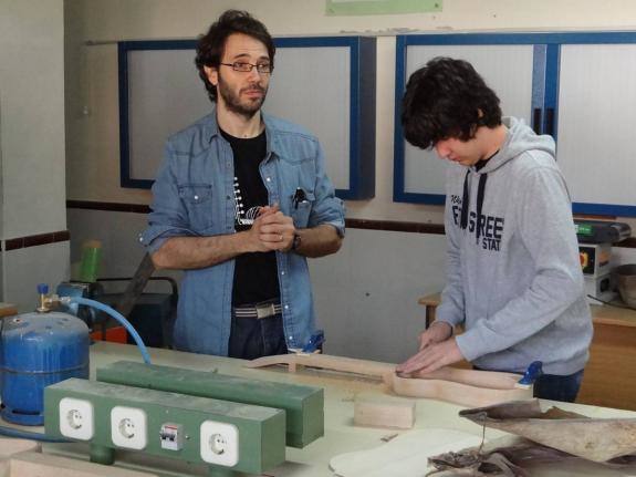 El docente Francisco Javier Caballero consiguió uno de los reconocimientos de este premio en 2014. 