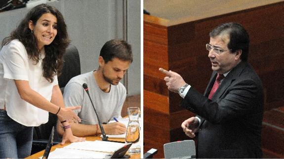 Vara y de Miguel se enfrentan en la Asamblea por los Presupuestos y el 'tramabús'