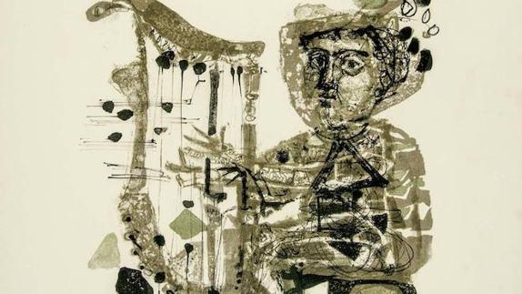 El Meiac expone la obra  gráfica de Antoni Clavé