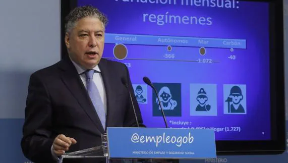 Tomás Burgos, secretario de Estado de Seguridad Social:: HOY