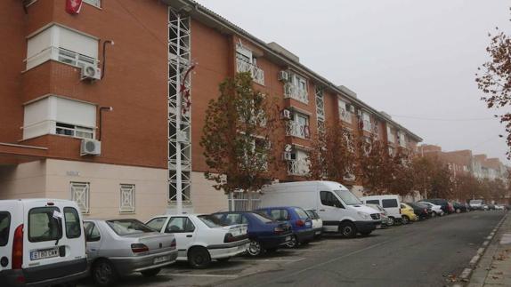 Viviendas sociales en el barrio Juan Canet de Mérida.