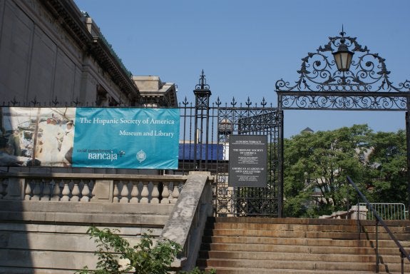 Acceso a la Hispanic Society of America en Nueva York. :: hoy