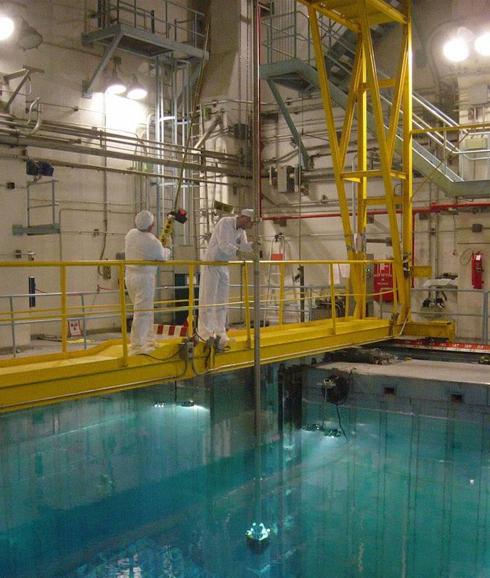 Piscina de combustibles de Almaraz. :: HOY