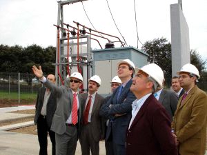Sevillana-Endesa inaugura una nueva subestación eléctrica en Barcarrota