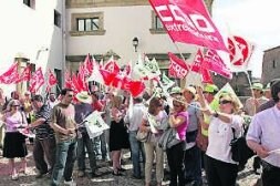 Protesta sindical del pasado miércoles / LORENZO