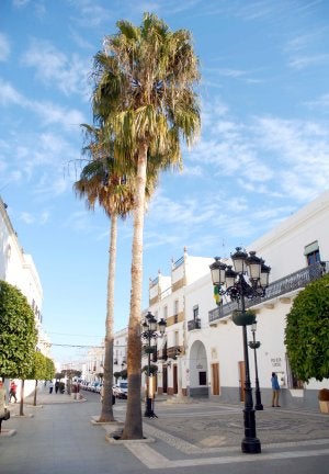 Plaza de la Constitución en Olivenza. ::                             HOY