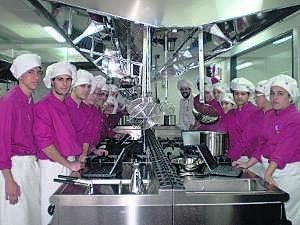 Un restaurante en el instituto