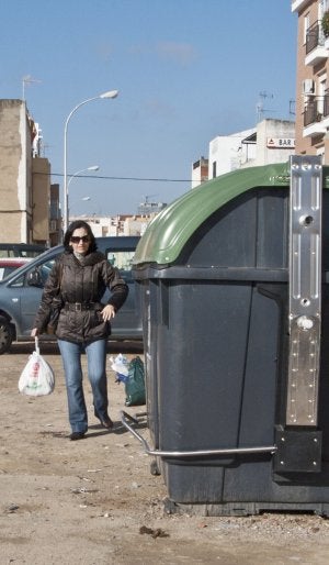 Escena captada cerca de la estación de autobuses a las 13.30. ::
PAKOPÍ