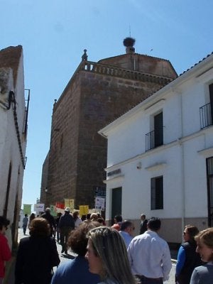 Fuente de Cantos reúne 150 kilos de alimentos en la marcha solidaria