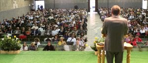 Los Testigos de Jehová llenan este fin de semana las instalaciones de la Universidad Laboral::
LORENZO