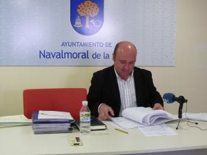 José Demófilo Pascual, portavoz municipal. ::                             MAM