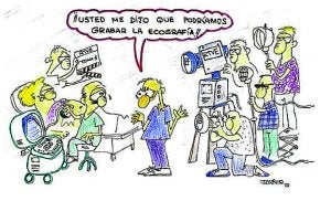 Algunas de las viñetas más suaves publicadas en la Gaceta Electrónica de la Sociedad Española de Ginecología y Obstetricia. ::                             JAVIER SERVER GOSÁLVEZ