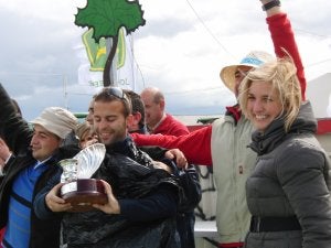 Félix García recibe el trofeo 'Machacaó de Plata'