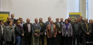 Imagen de la entrega de los donativos a los representantes de las diferentes instituciones. ::                             HOY