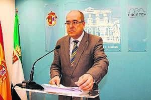 Valentín Pacheco, ayer. ::                             M.N.