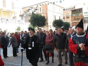 Carlos V entrando en la plaza Mayor ::
P. D. SAMINO