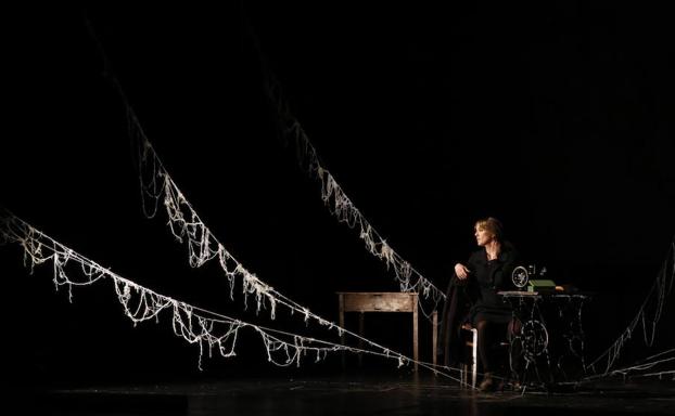 Un momento de la representación 