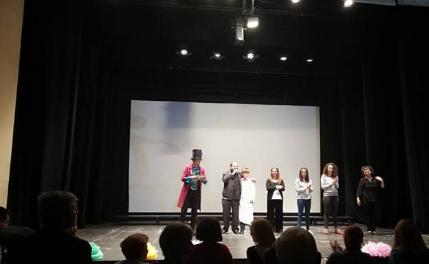 Un momento de la gala en el Teatro de Zafra 