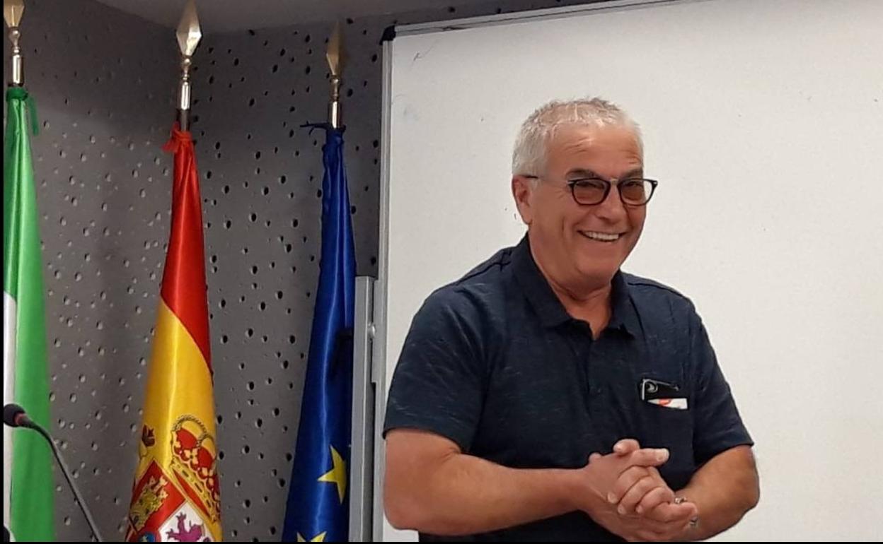 Francisco Delagado tras su nombramiento 