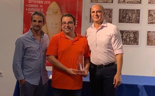 El gran maestro de ajedre Pérez Candelario recogió su premio 