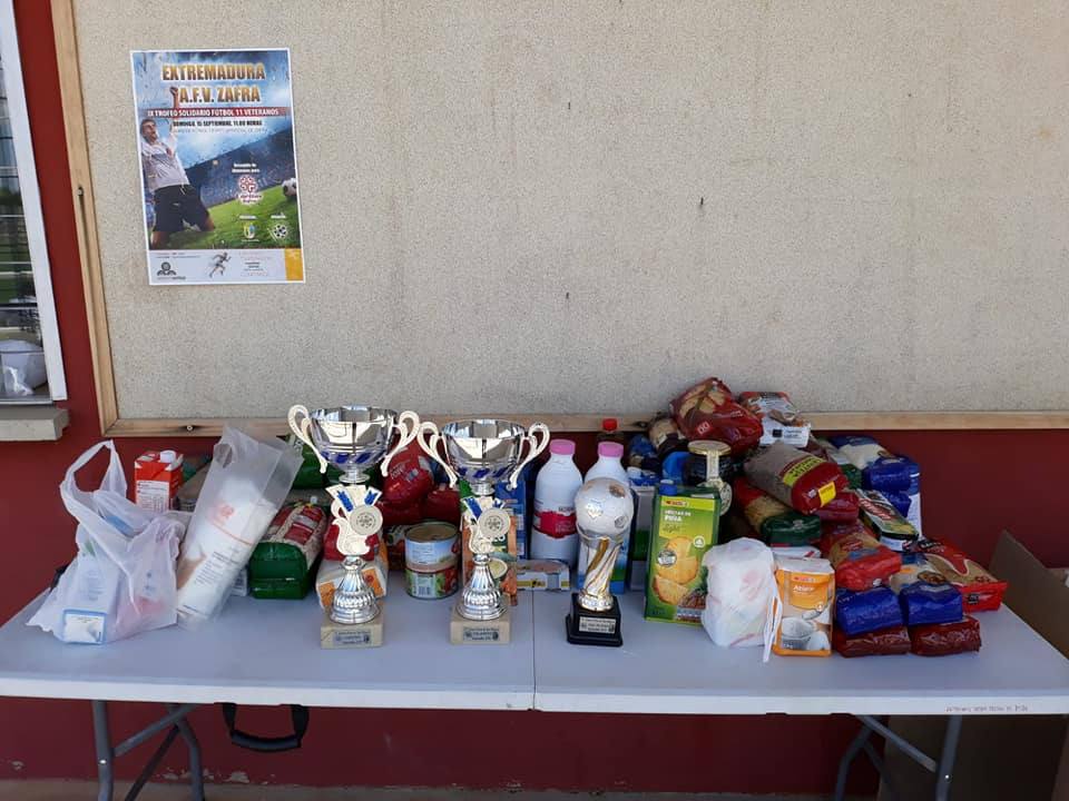Primeros alimentos recogidos 