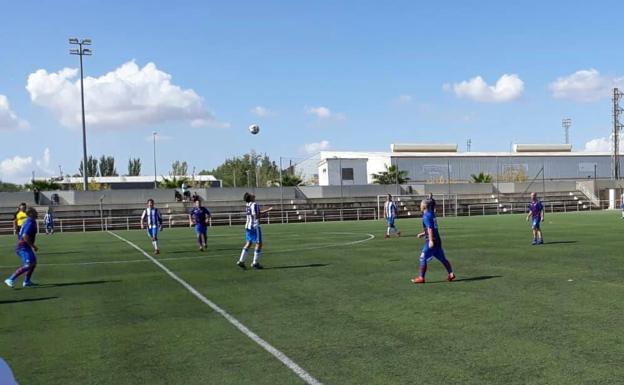 Encuentro entre los veteranos de Zafra y el Extremadura 