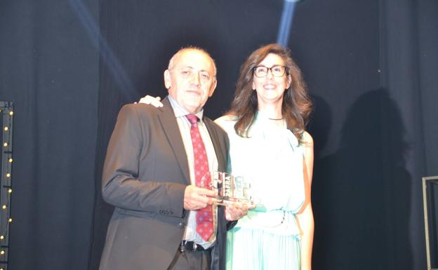 Antonio Corchero recogió el galardó del Suáre de Figueroa 