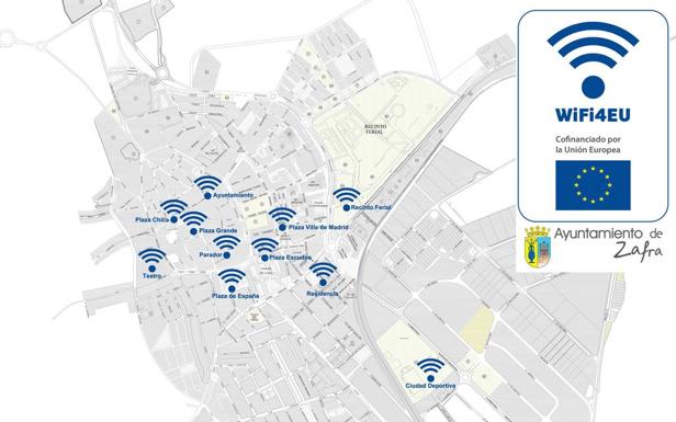 Mapa de las onas wifi 
