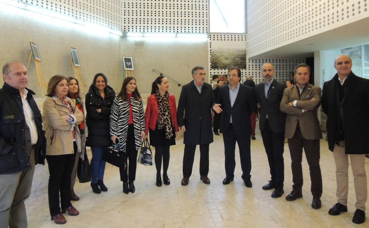 Inauguración del encuentro en el Teatro de Zafra 