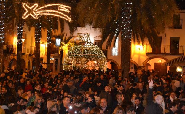 Gran ambiente en la laza Grande 