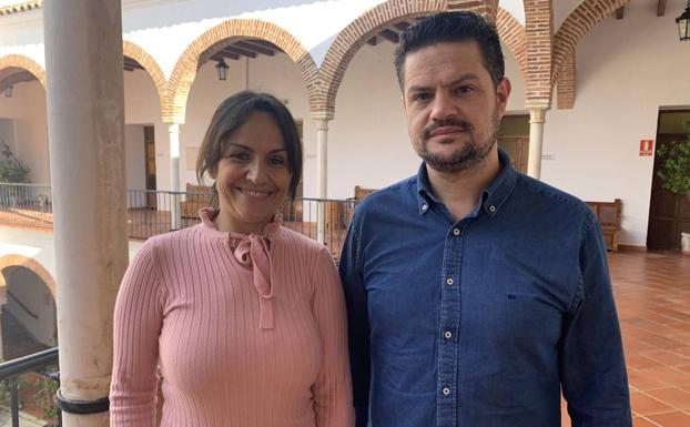 Rosa Monreal y Félix Soto durante la presentación del concierto 