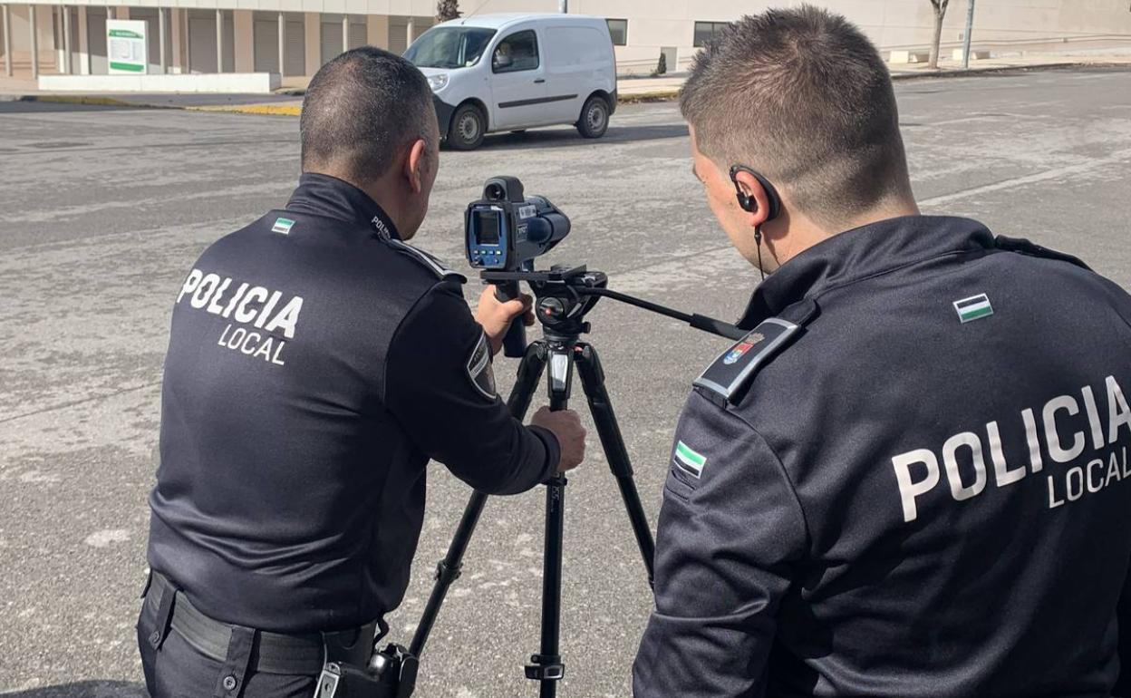 La Polciía Local controlará la velocidad dentro de la ciudad 