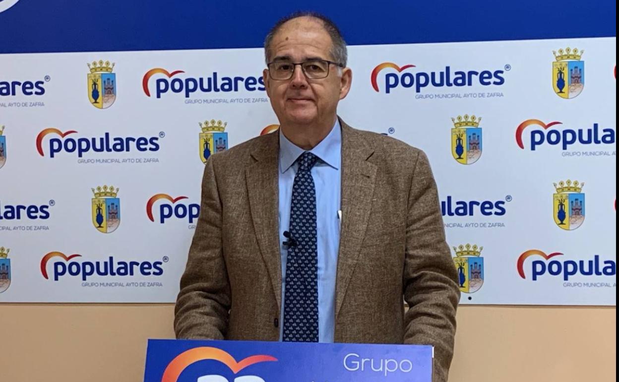El PP de Zafra considera «muy desafortunadas» las declaraciones de Vergeles sobre la Plataforma en Defensa del Hospital