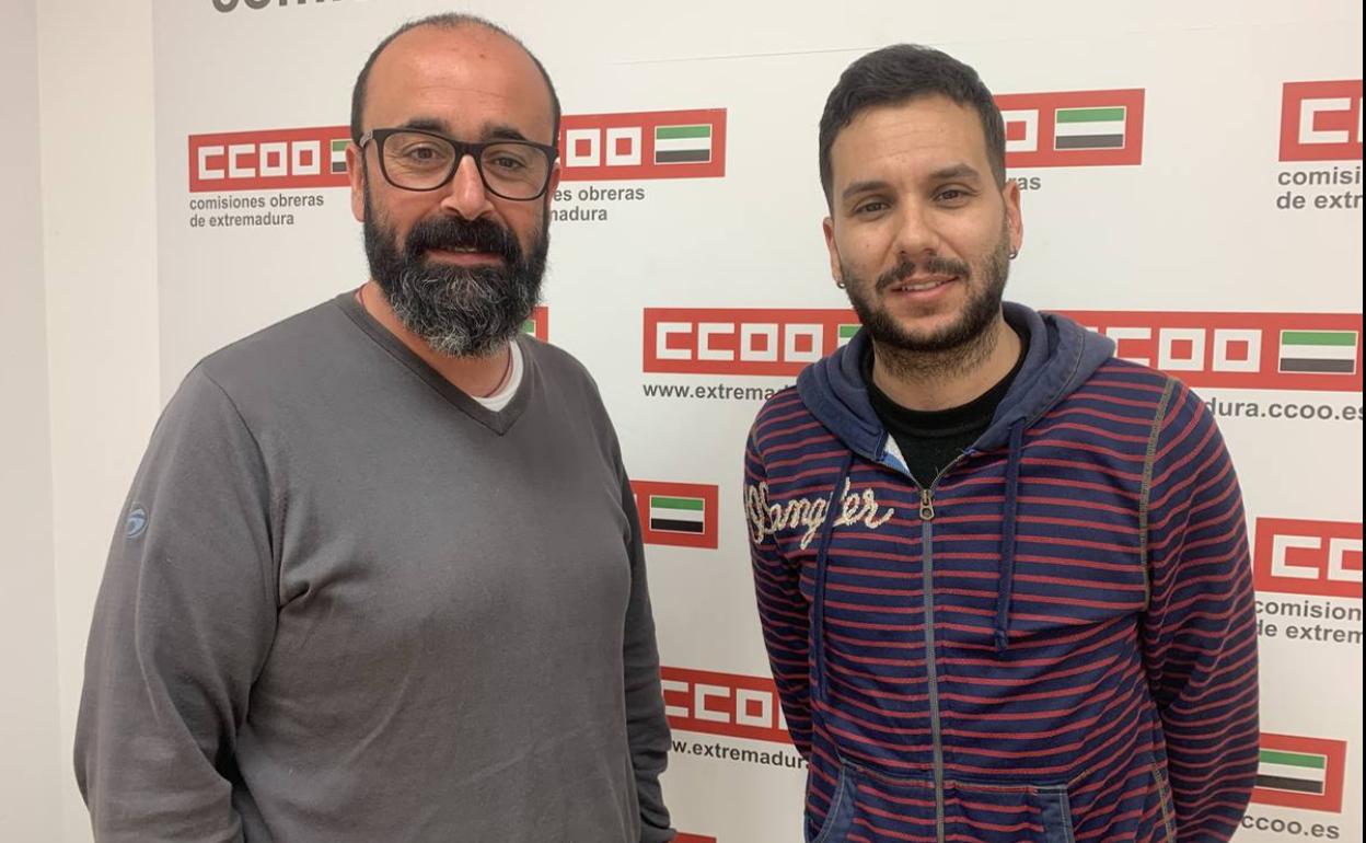 Saturnino Lagar y Christian Suárez 