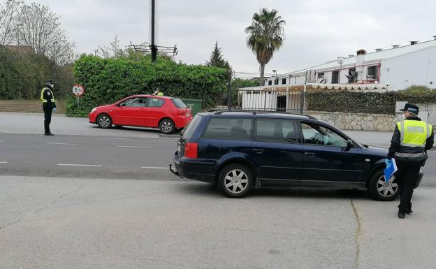 Controles de la Policía Local 